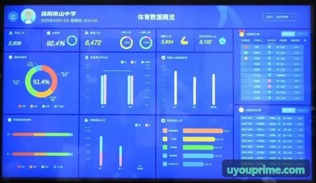 U游体育流媒体引擎界面演示
